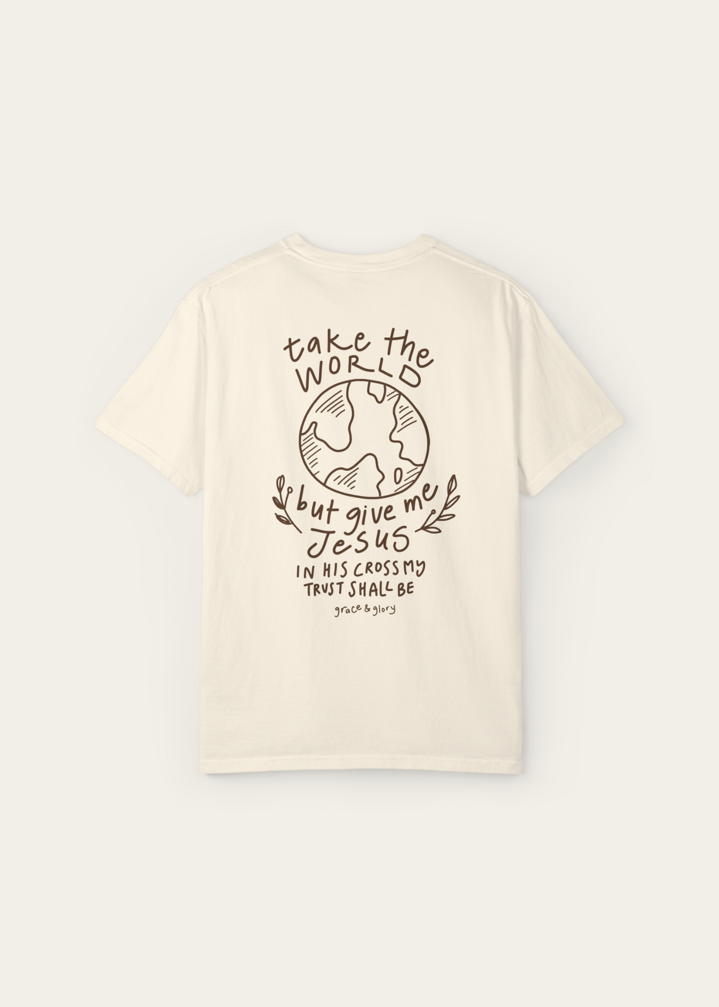 "Give Me Jesus" Ivory Premium Shirt