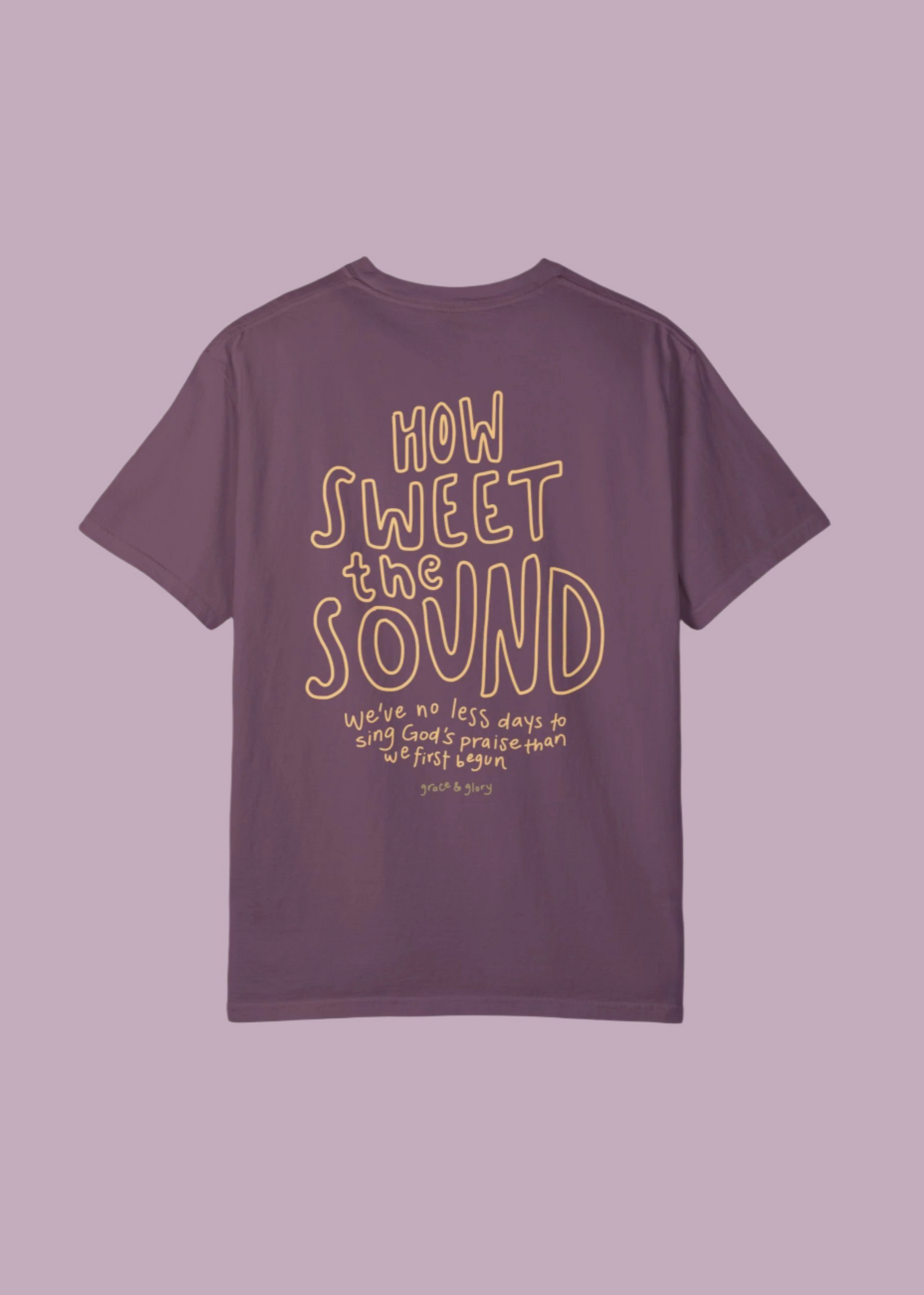 "Amazing Grace" Premium Purple Berry T-Shirt