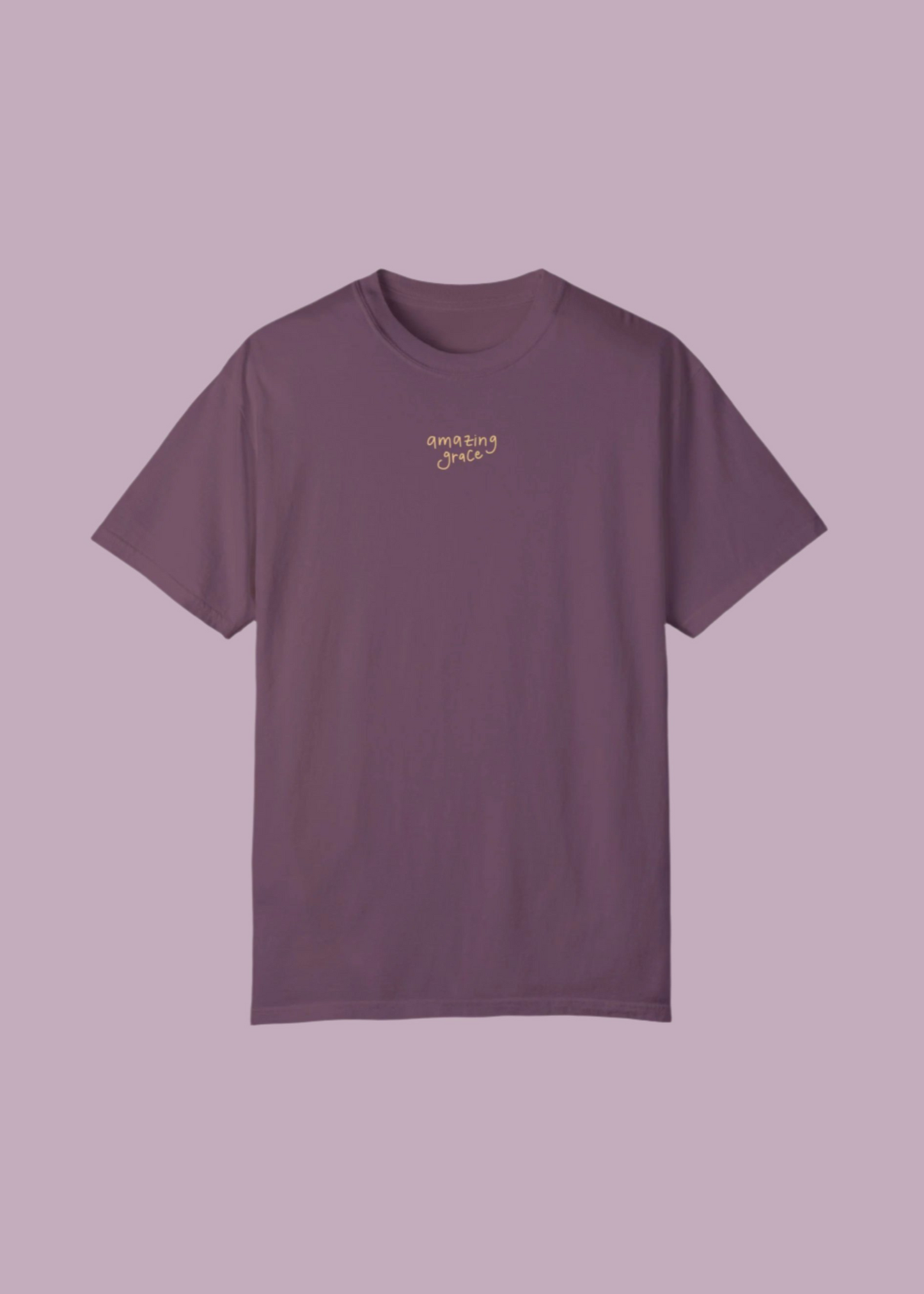 "Amazing Grace" Premium Purple Berry T-Shirt
