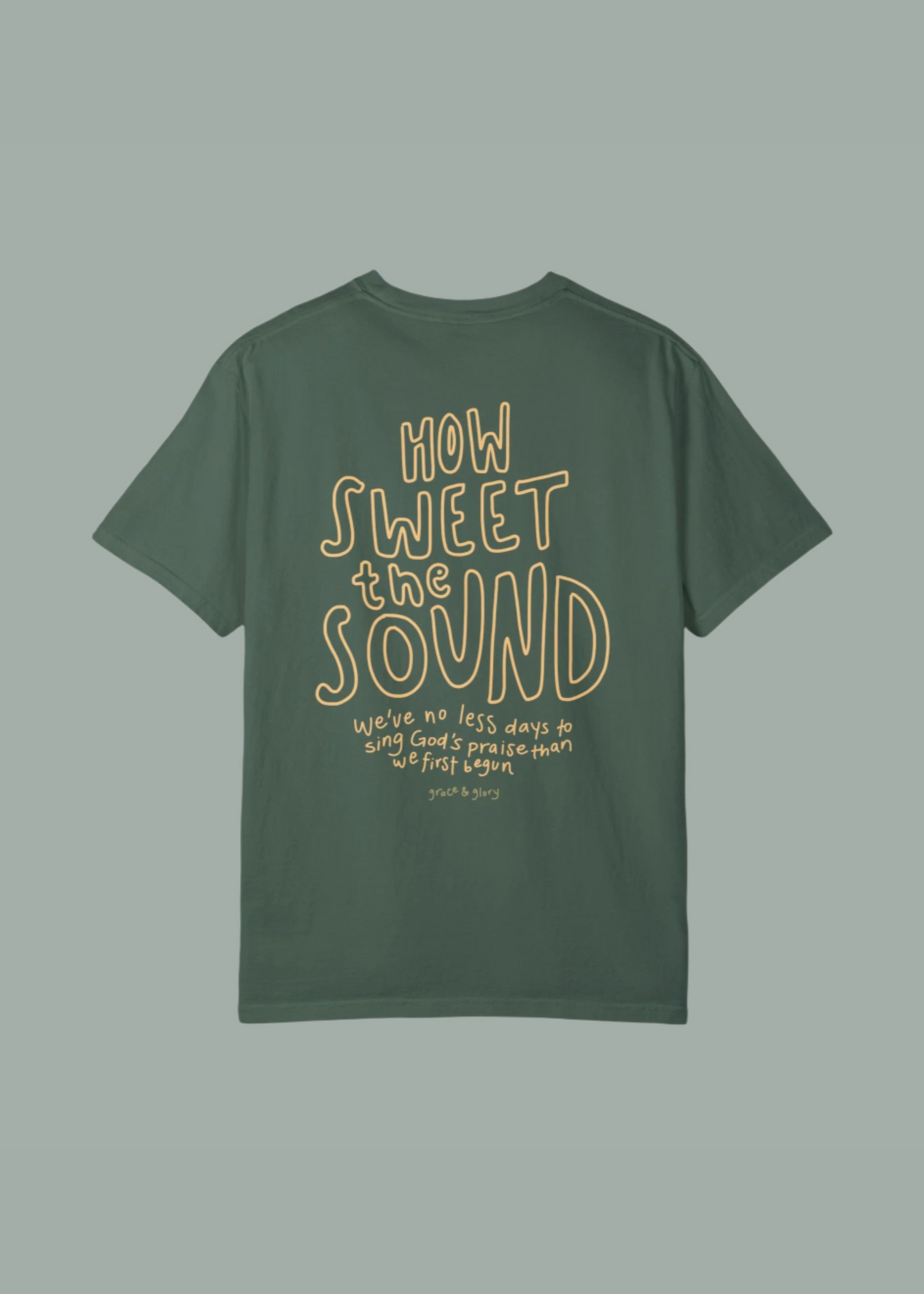 "Amazing Grace" Premium Blue Spruce T-Shirt