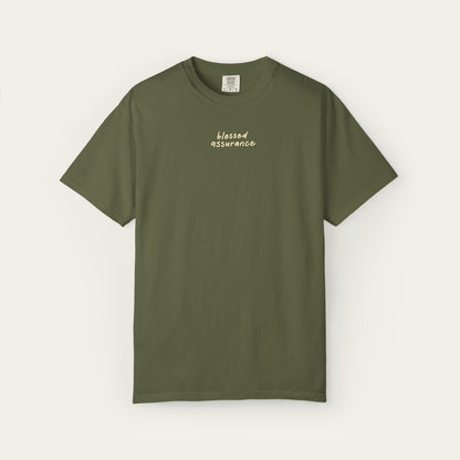 "Blessed Assurance" Hemp Premium Shirt