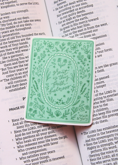 Hymn Sticker Bundle (6 Stickers) ✨