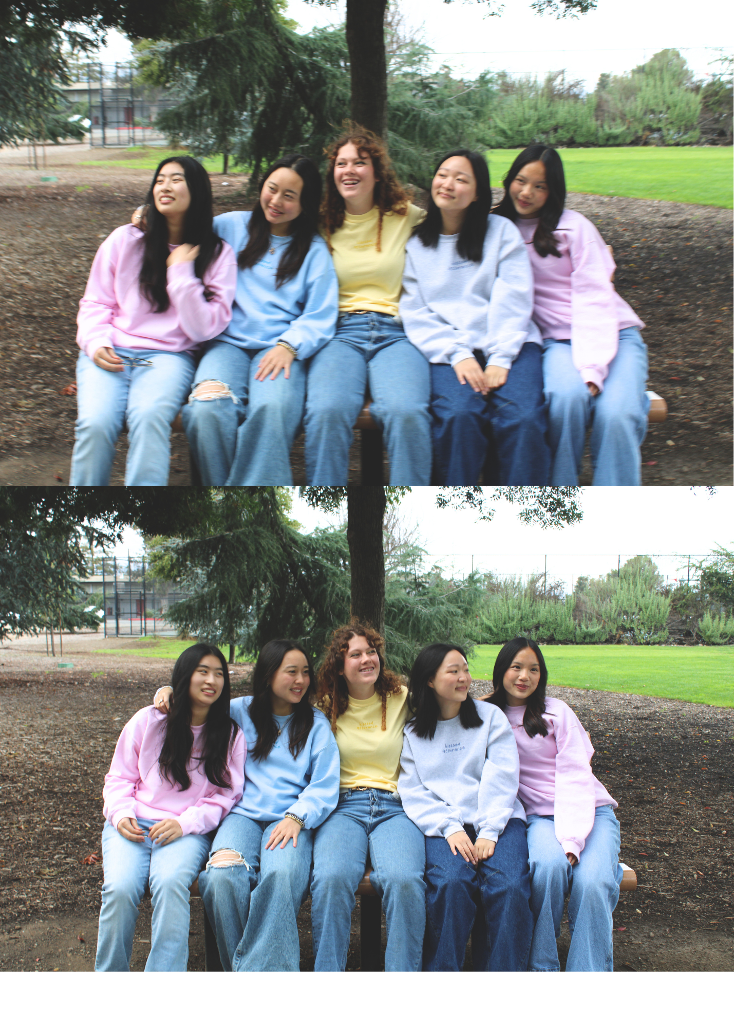 "Blessed Assurance" Butter Premium Shirt