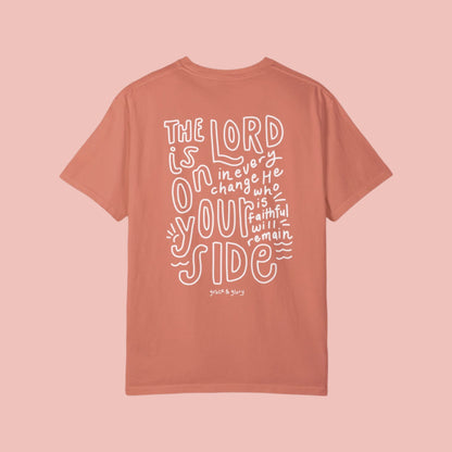 "Be Still, My Soul" Premium Terracotta T-Shirt