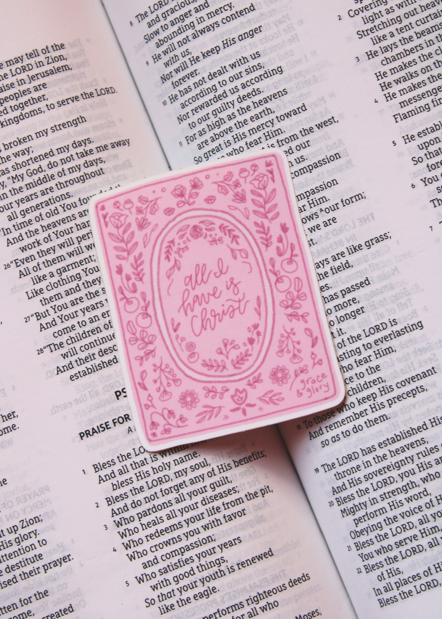 Hymn Sticker Bundle (6 Stickers) ✨