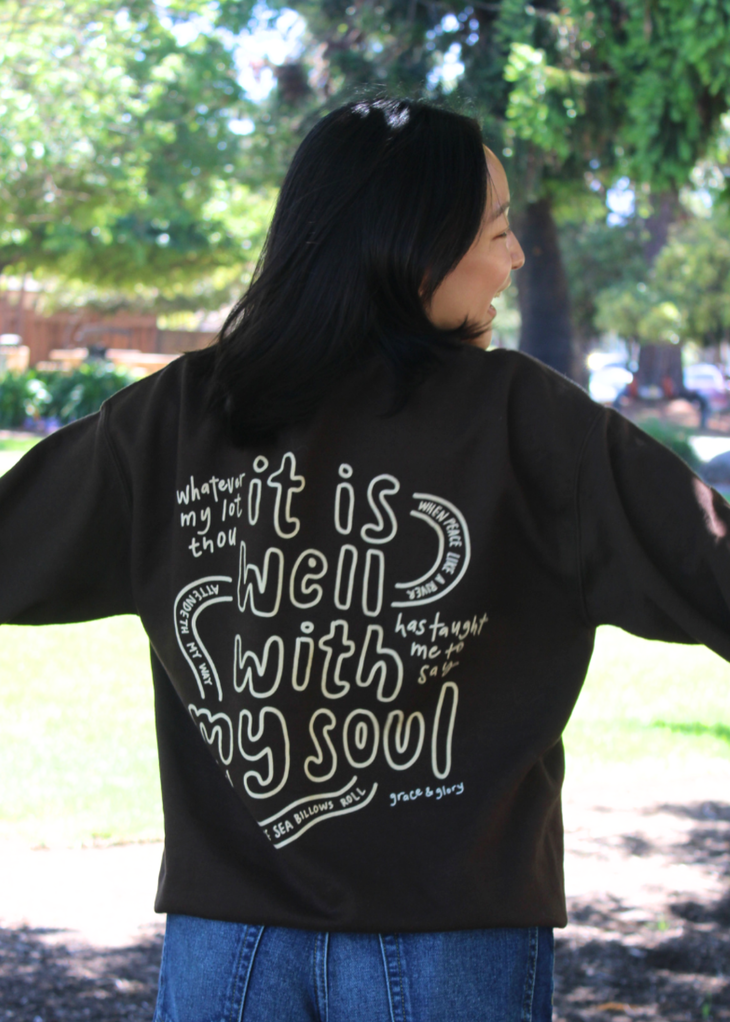 "O Praise the Lord (It Is Well)" Crewneck