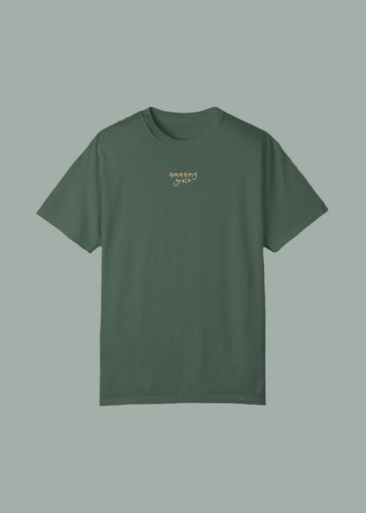 "Amazing Grace" Premium Blue Spruce T-Shirt