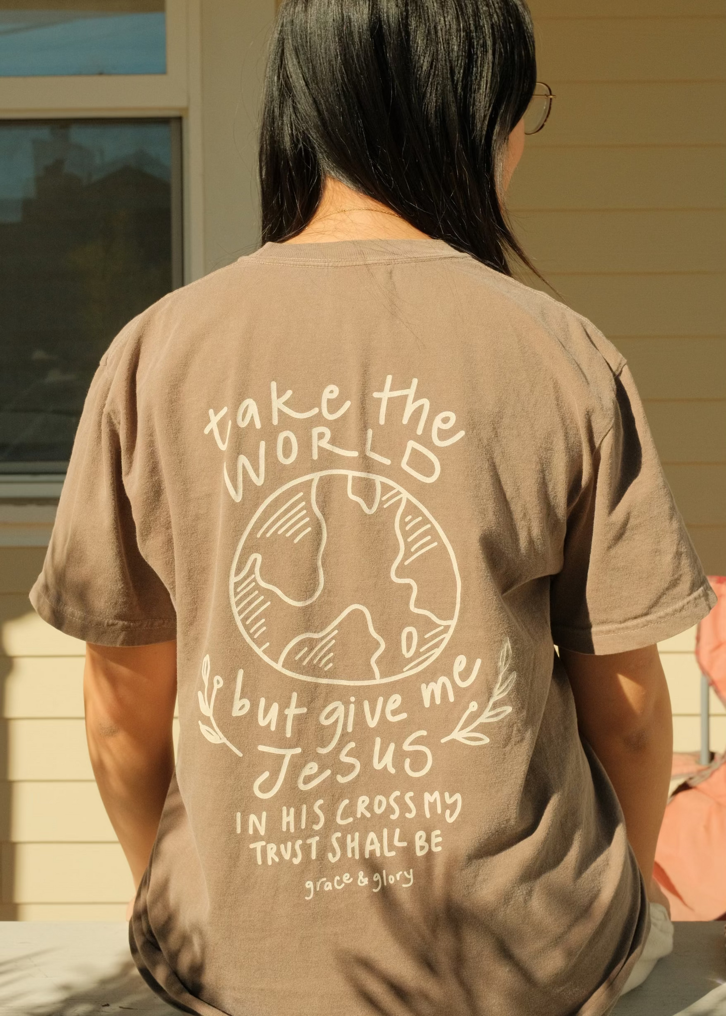 "Give Me Jesus" Espresso Premium Shirt