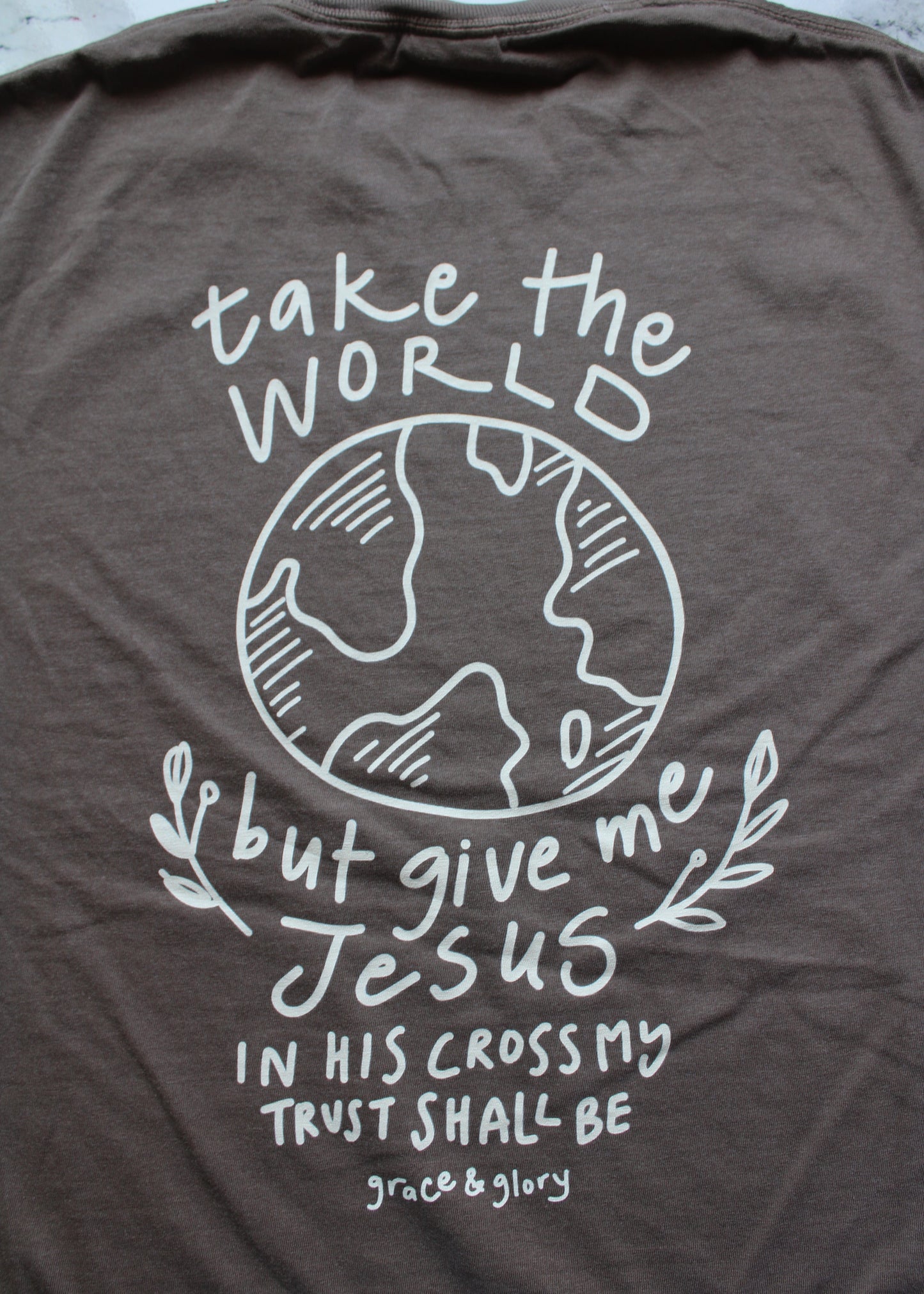 "Give Me Jesus" Espresso Premium Shirt
