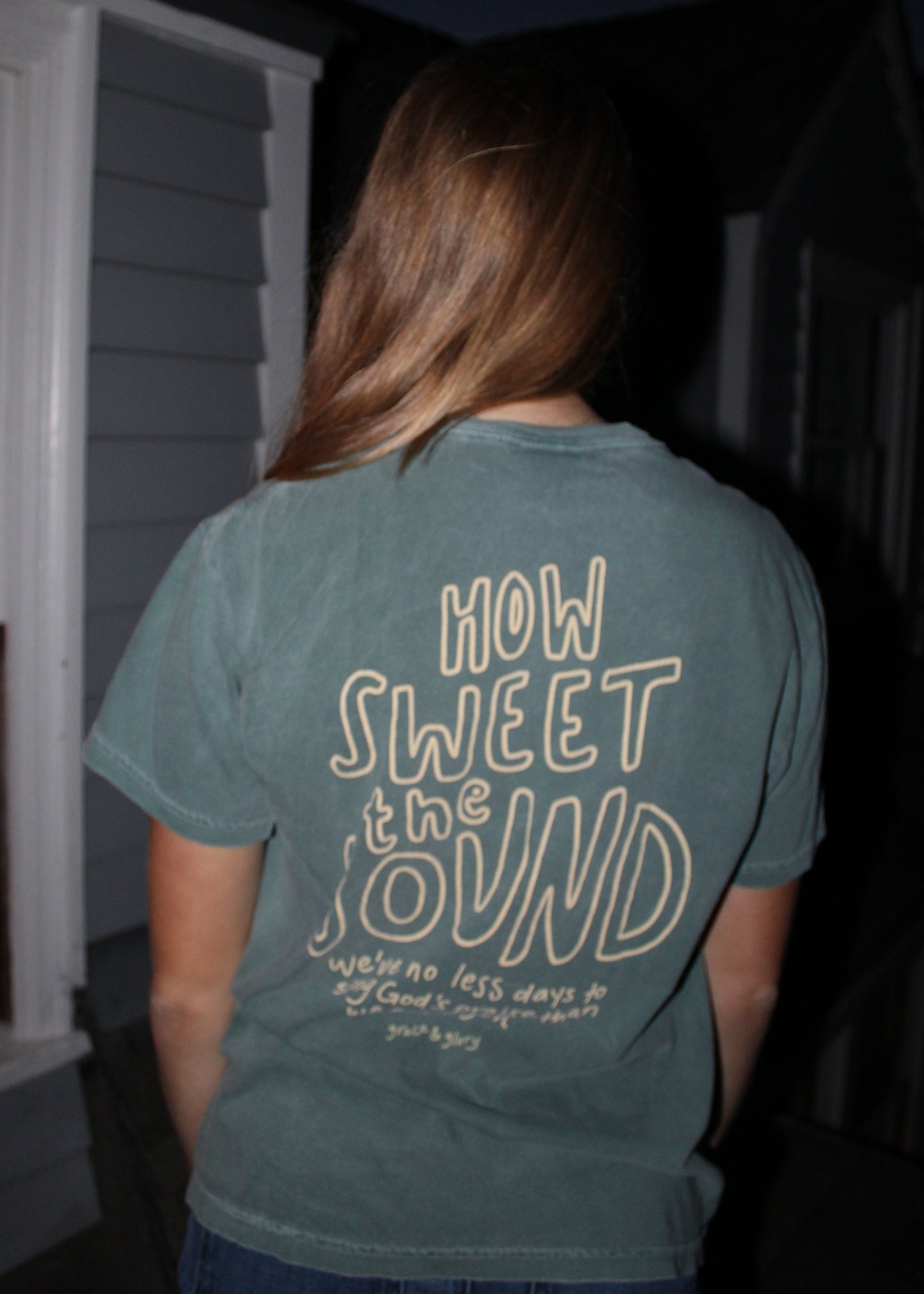 "Amazing Grace" Premium Blue Spruce T-Shirt