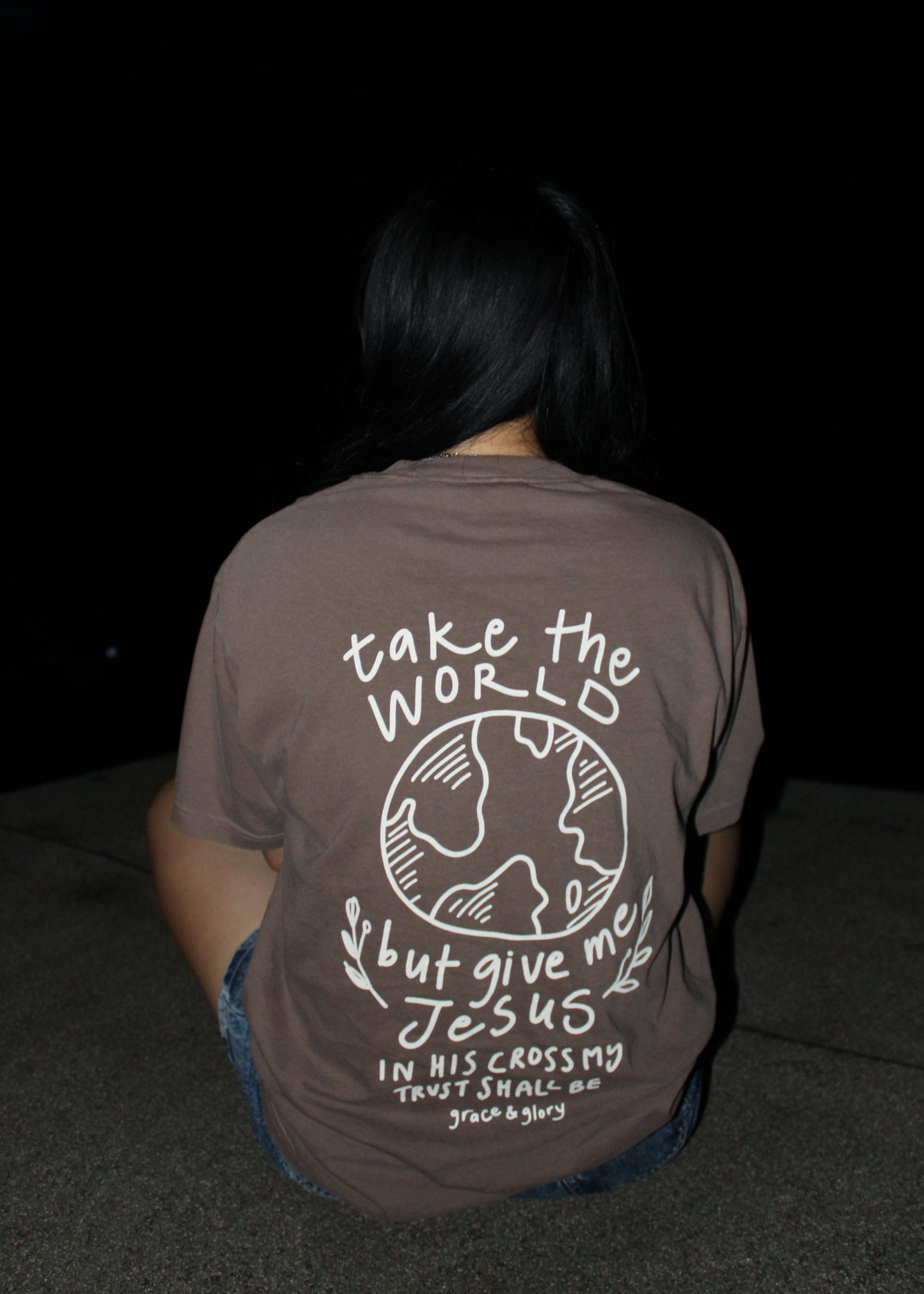 "Give Me Jesus" Espresso Premium Shirt