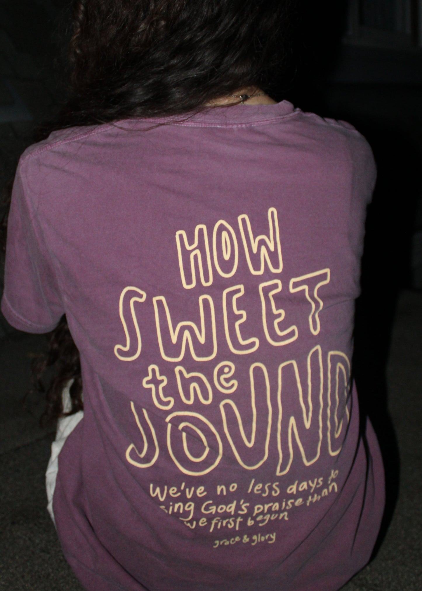"Amazing Grace" Premium Purple Berry T-Shirt